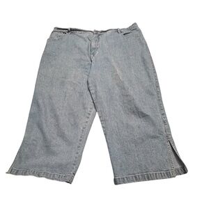 Westport Light Blue Capri Jeans